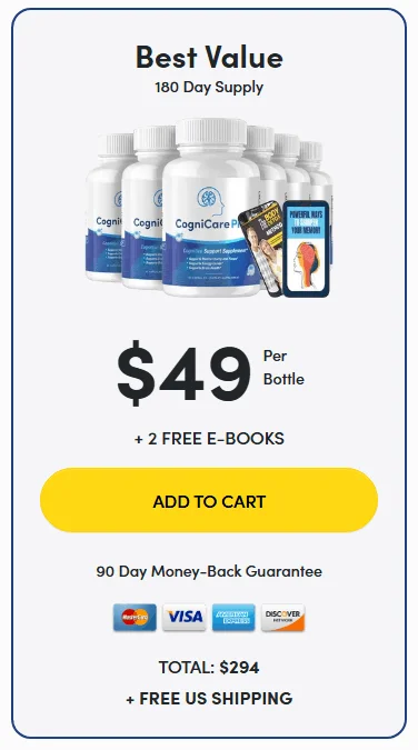 Buy CogniCare Pro 6 Bottles